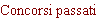 Concorsi passati