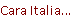 Cara Italia...
