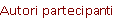 Autori partecipanti