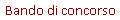 Bando di concorso