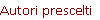 Autori prescelti
